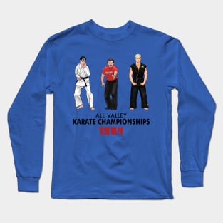 ALL VALLEY KARATE CHAMPIONSHIP 1984 Long Sleeve T-Shirt